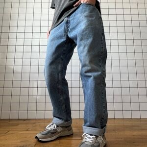 ASOS Men's Relaxed Denim Jeans in Blue